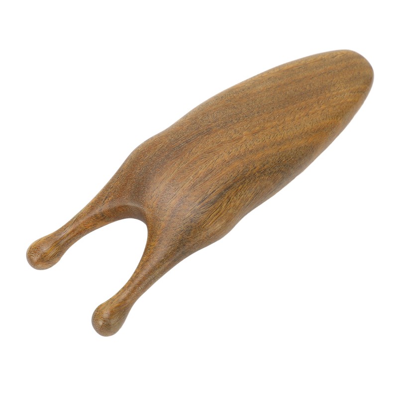 Sandalwood Massage Comb Wide Tooth Scalp Scraping Comb with Nose
