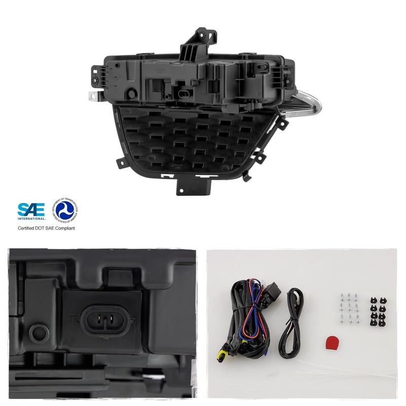 AKKON - Fits 2022-2024 Jeep Grand Cherokee [Two-Row Model] LED