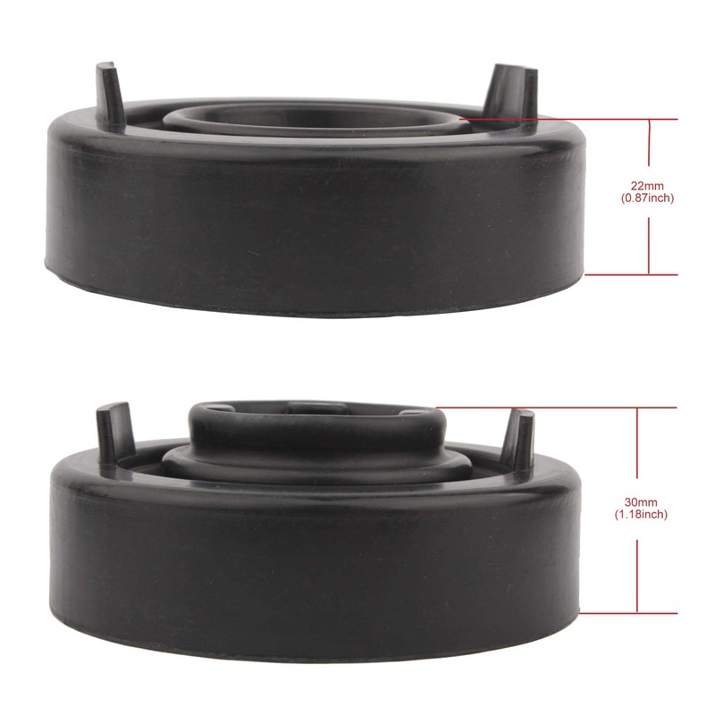TOMALL Replacement Headlight Dust Cover 75 mm 2.95 Inch Rubber
