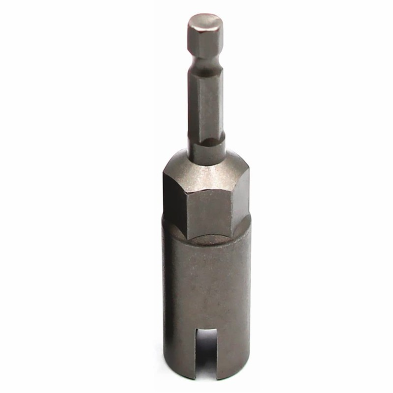 1PCS Deep Power Wing Nut Driver, 1/4" Hex Shank Slot