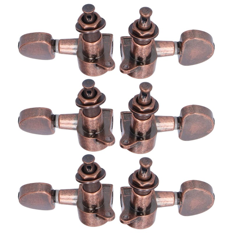 Acoustic Guitar Closed String Tuning Pegs 3L 3R Tuning Key
