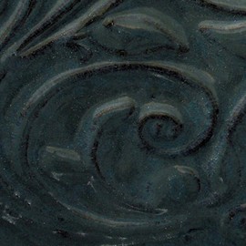 AMACO Opalescent Glaze, Black Tulip O-2, 1 Pint