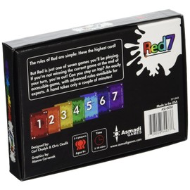 Asmadi Games ASI-0050 Red7 Card Game