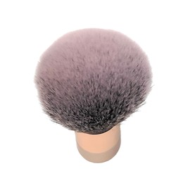 Luxurious and Large Soft Fluffy Powder Brush, Use as a Spray Tan Finishing Tool, Multipurpose Face and Body Barber and Beauty Tool, Large Kabuki Brush by BevyGold (Rosegold)