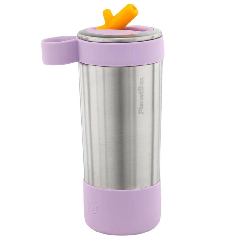Planetbox Insulated Stainless Steel Glacier Water Bottle 295ml, Apple
