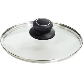 7 Inch Pot Lid Tempered Glass Pan Lids - Oven Safe Replacement Glass Lid for 7" Frying Pan Wok Pot Skillet, Clear