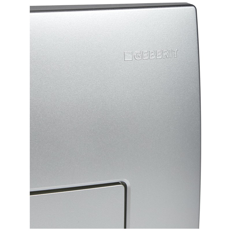 Geberit Delta51 Flush Plate Chrome Matt