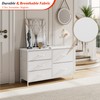 Nicehill White Dresser for Bedroom with 5 Drawers, Small Dresser