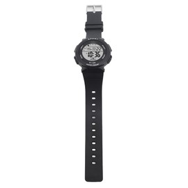Student Electronic Watch Multifunction Waterproof Fashion Lightweight Luminous Electronic Wristwatch for Daily Sports Black