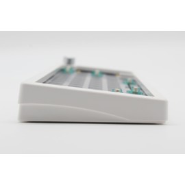 Cmokifuly GMK67 65% Mechanical Keyboard Kit Tri-Mode South-Facing RGB LED Gaming Keyboard for 3/5pin Switches,66 Keys+1 Knob Hotswap Socket PCB Gasket Mounted Plate DIY Keyboard Kit (White)