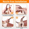 2-Pack Mini Bag Strap Compatible with Longchamp, Longchamp Bag Organizer,