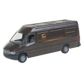 Walthers SceneMaster HO Scale UPS Delivery Van ~ Modern Shield Logo ~ 949-12200