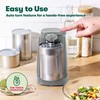 BELLA Electric Can Opener and Knife Sharpener, Multifunctional Jar and