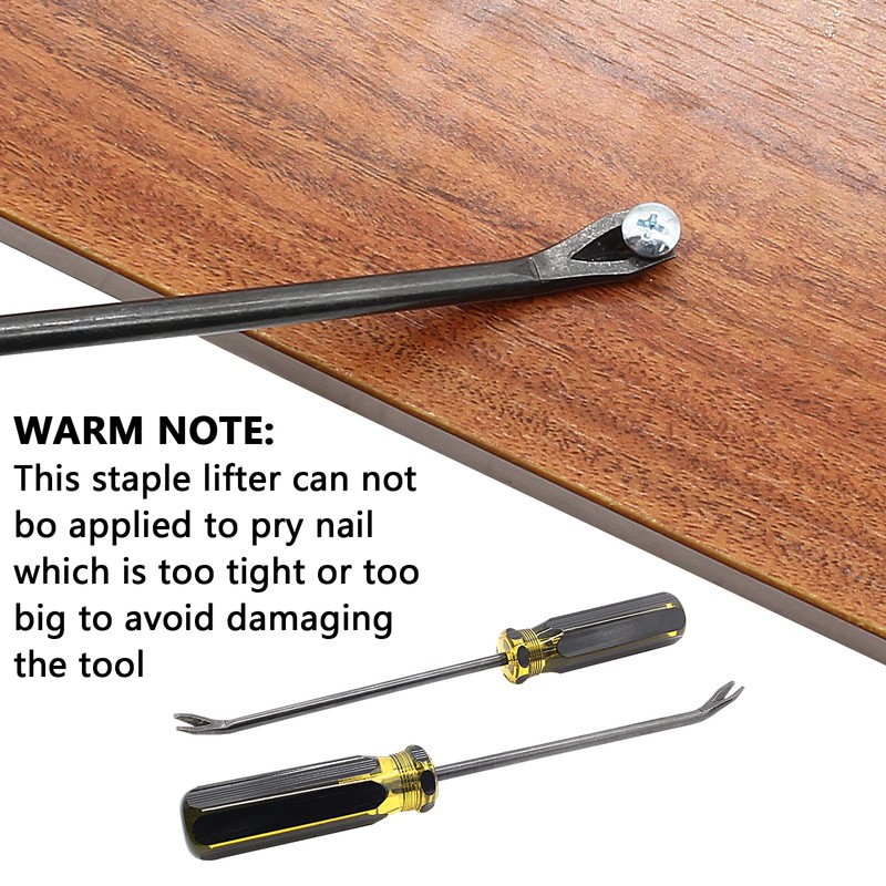 Coufce Tack Lifter, 3mm Nail Pullers, U Tip Nail Staple
