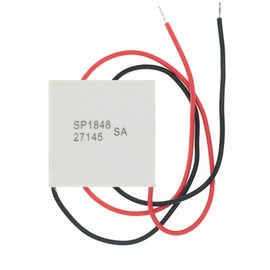Hailege 2pcs TEC1-27145 SP1848 40x40mm SP1848-27145 SA Semiconductor Thermoelectric Heatsink Cooler Plates Peltier Plate for Power Generation