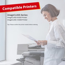 121 Black Toner Cartridge Compatible Replacement for Canon 121 CRG121 CRG-121 High Yield Replacement Work for Canon imageCLASS D1620 D1650 1620 1650 Printer (Black, 2 Pack)