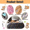 AKOFIC Pack of 3 Dog Blankets, Cat Blankets, Washable, Paw