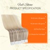 Full Shine Tape in Hair Extensions Human Hair Color 18