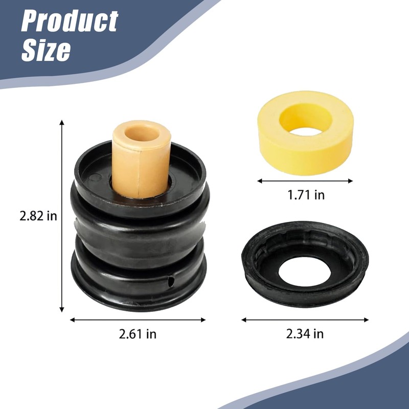 XQSMWF 2PCS Rear Mounting Damper Compatible with Honda Fit/Jazz GK