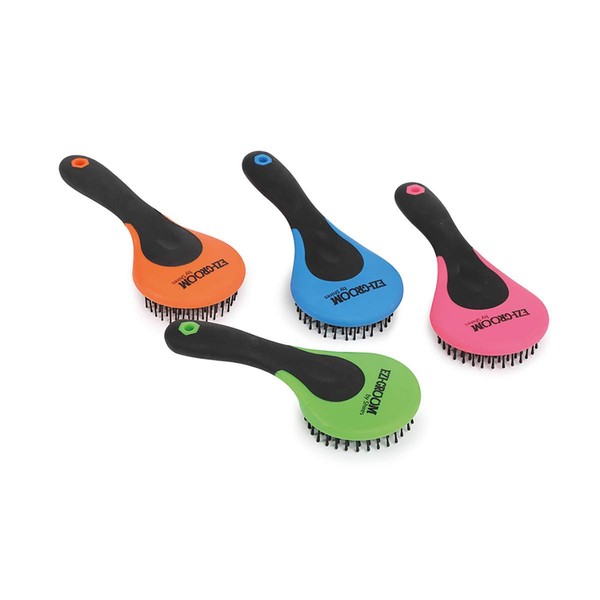 Ezi-Groom Mane & Tail Brush, Bright Pink - One Size