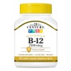 Suplemento Tabletas Sublinguales 21st Century Vitamina B12 Sabor Cereza Bote