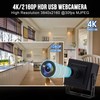 ELP 4K Mini USB Camera with 3.6mm Lens and 3840x2160