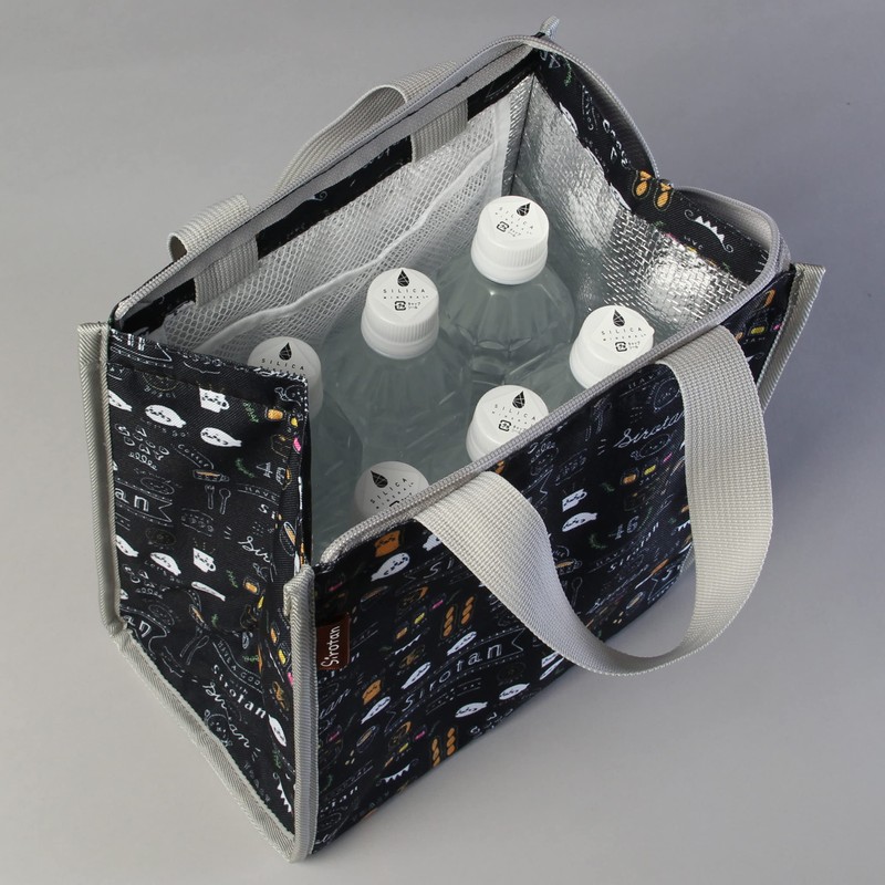 Good Plus (GoodPlus+) White Lantern Lunch Tote Stylish Lunch Bag