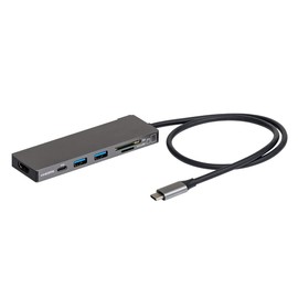 Nakabayashi Z8791 Digio2 PD Compatible, USB Type-C Aluminum Docking Station, 19.7 inches (50 cm), Gray