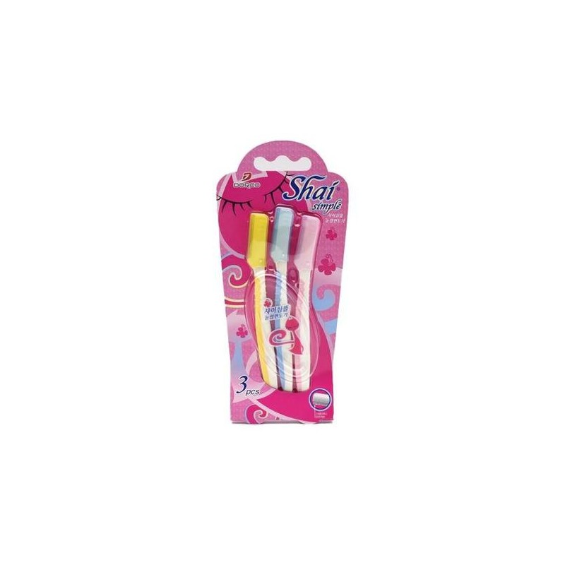 Other brands Dorco Shy Simple Women's Eyebrow Razor 3-Pack /
