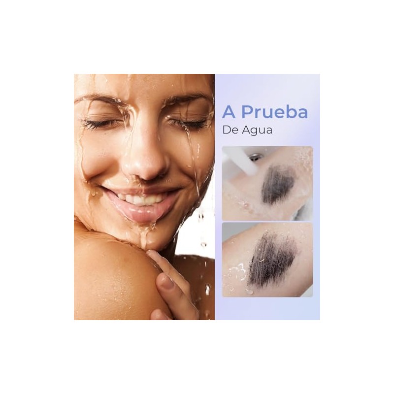 SACE LADY Mscara de Pestaas Negra Rmel Waterproof de Larga