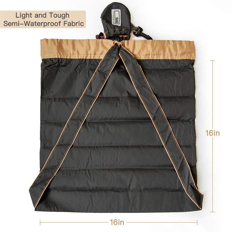 [Bag-Bag] Foldable Waterproof Backpack Black, Black--Backpack