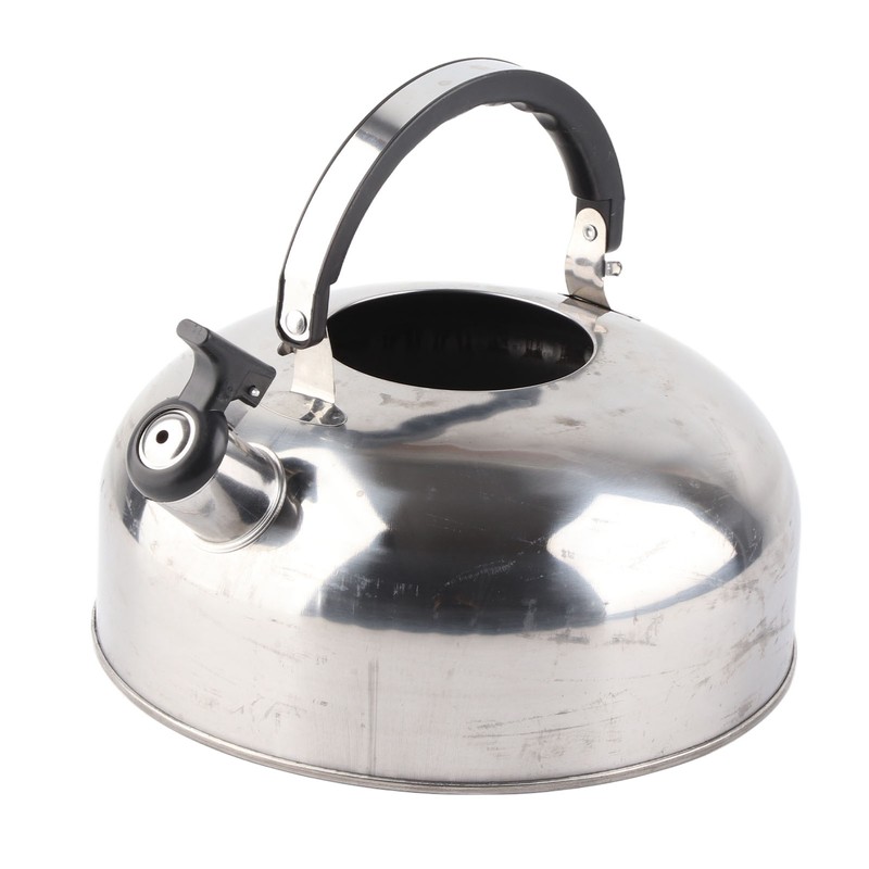 3L Stainless Steel Whistling Tea Kettle Fast Heating One Touch
