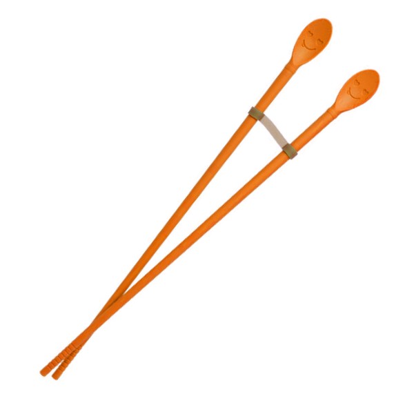 Silicone Cooking Chopsticks with Spoon and Band | 12in (30.5cm)