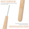 Healifty 30pcs Biodegradable Bamboo Handle Interdental Brushes Between Teeth Cleaner
