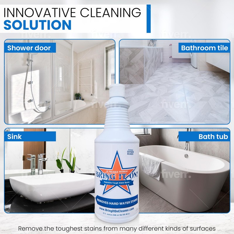 Bring It On Cleaner Sets 32oz Cleaner & Protect Shield