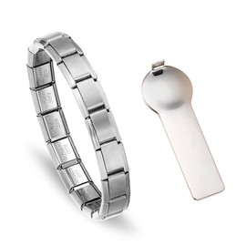 EIHI Italian Charm Bracelet Italian Charm Bracelet Charms Set Charm Bracelet Set Italian Charm Bracelet Set Includes Removal and Installation Tools