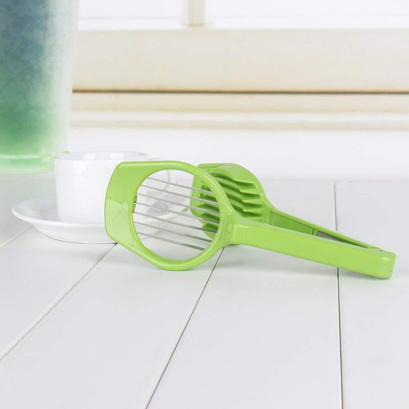Egg Slicer Mushroom Tomato Fruit Cutter with Long Handle Slicer