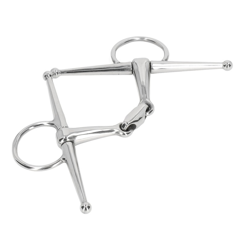 135mm Horse Mouth Bit Stainless Steel Horse Cheek Snaffle for