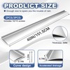 3PCS 40inch Door Rain Drip Guard for Windows Drip Cap