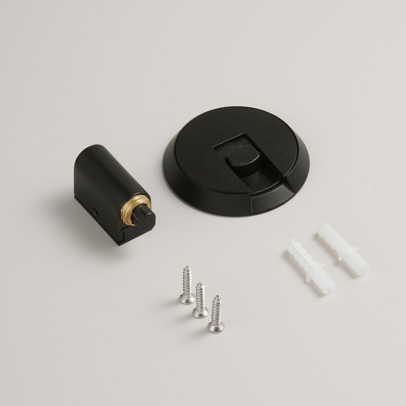 DOOROOM Latest Upgrades Mechanical Door Stopper, Punch-Free Windproof Door Stop,