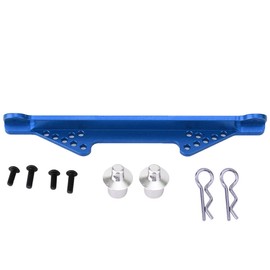 Aluminum Alloy Front Body Bracket Support Mount Fits for TRXXAS RC Car (Dark Blue)