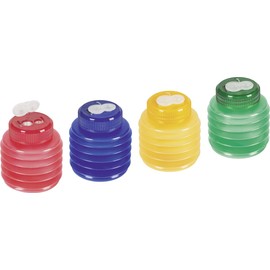 Brunnen Softie 1029899 Can Sharpener 5.5 x 6.5 cm with Flexible Lid Double Sharpener Unbreakable 3 Colours