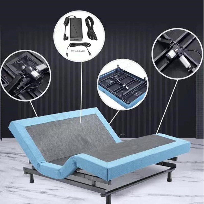 Adjustable Bed Base Power Supply Replacement Power Cord 3 Piece