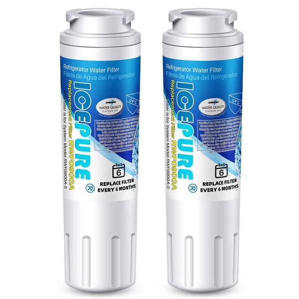 Aftermarket Whirlpool WRF535SWHZ01 Refrigerator Water Filter (2 Pack)
