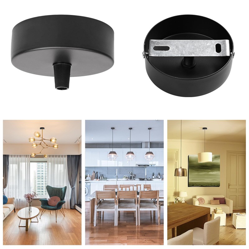 WAONIQ 2 Pieces Ceiling Lighting Canopy Kit, 80 x 25