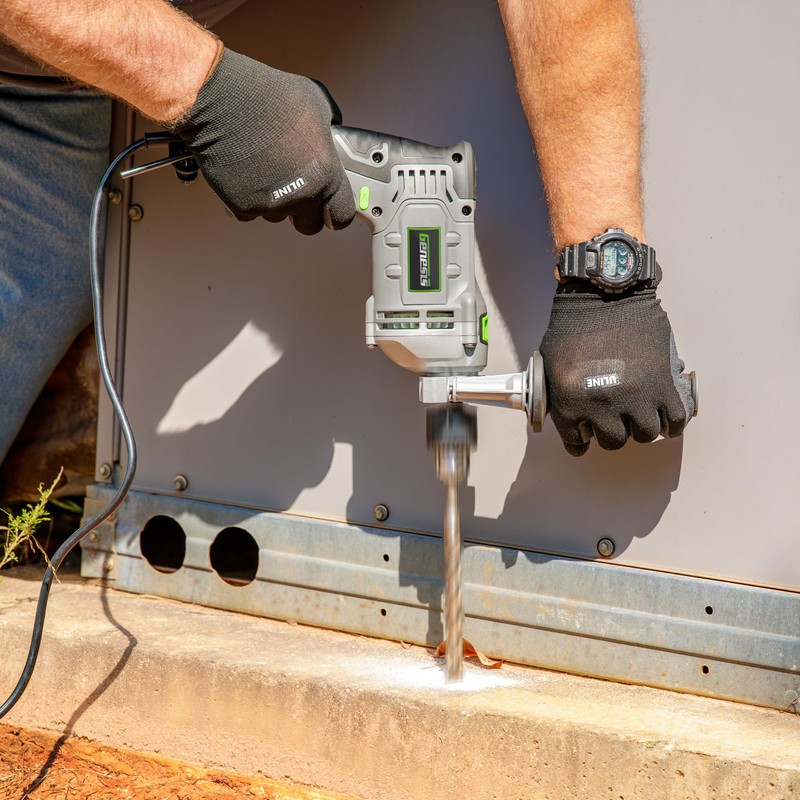 7.5 Amp 1/2 Variable Speed Heavy-Duty Hammer Drill with Depth