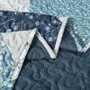 Exclusivo Mezcla Microfiber Boho Patchwork Pattern Quilted Throw Blanket for