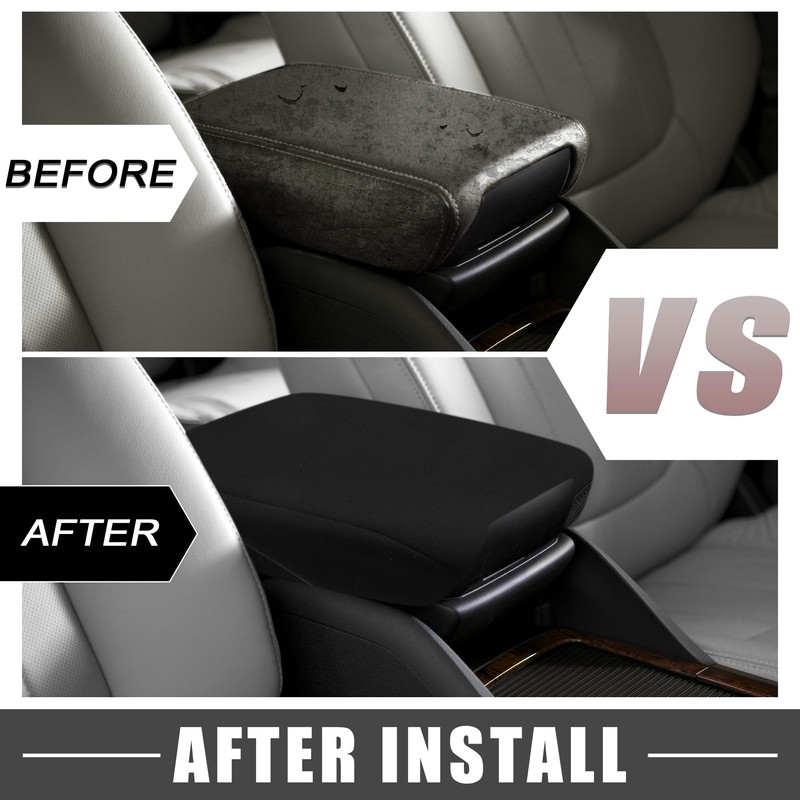 X AUTOHAUX Center Console Pad Waterproof Armrest Seat Box Cover