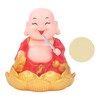 Nodding Smiling Buddha Maitreya Automatic Laughing Car Dashboard Solar Buddha
