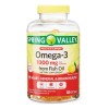 Spring Valley Omega-3 1000 Mg 120 Softgels Sabor Sin Sabor